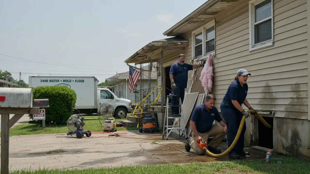 Water Damage Repair in Treichlers, PA near me